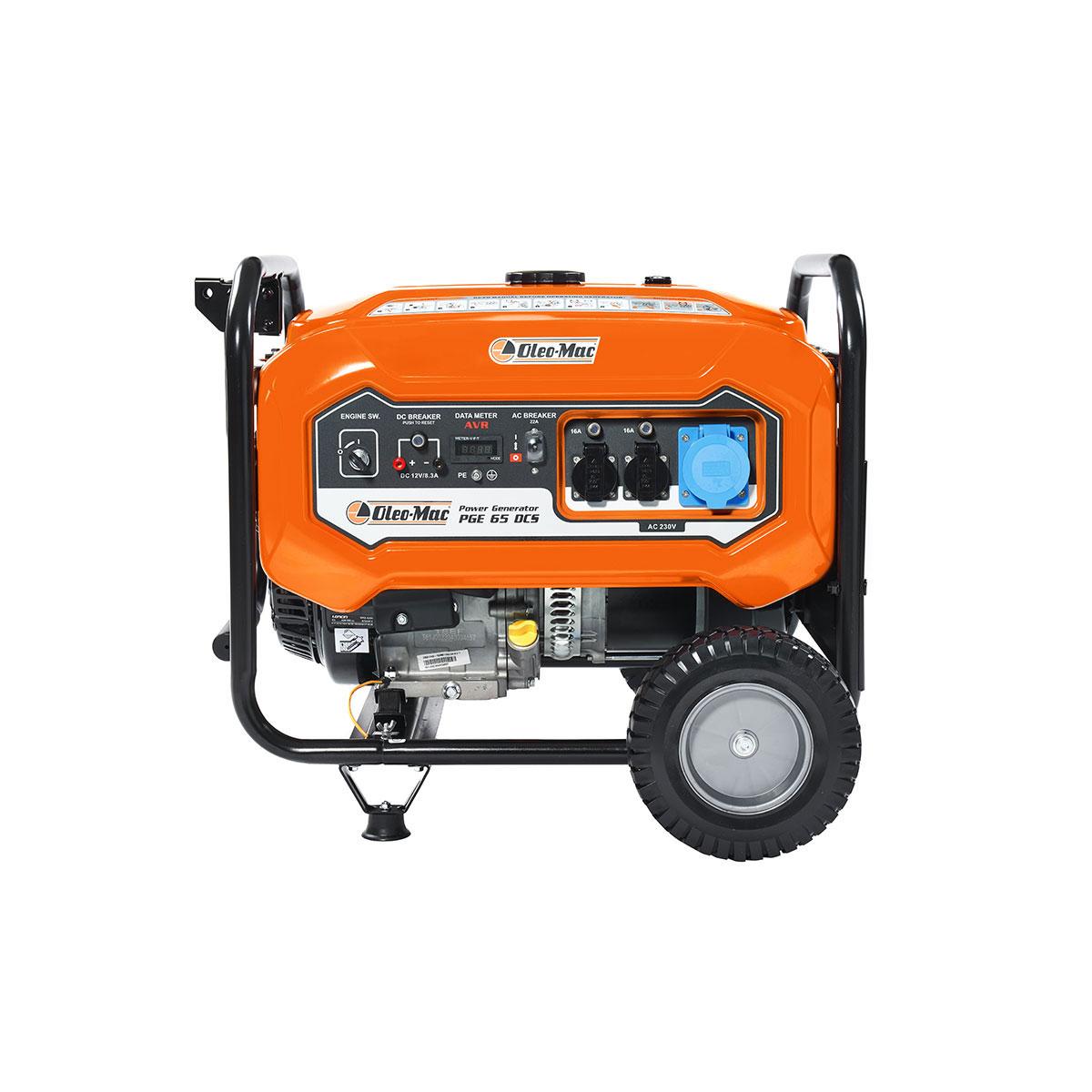 Generadores de energía hasta 6 kW PGE 65 DCS_2 | Oleo-Mac
