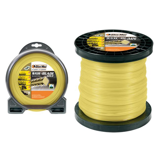 Accesorios para desbrozadoras Hilo Saw-Blade Gold con perfil de sierra de diente | Oleo-Mac