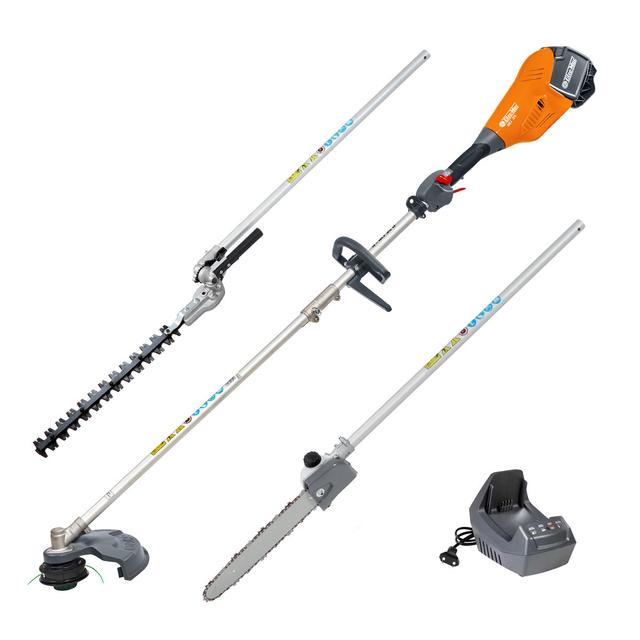 Decespugliatori a batteria BCi 35 D - Kit con 3 applicazioni, batteria Bi 5,0 OM e caricabatteria CRG | Oleo-Mac