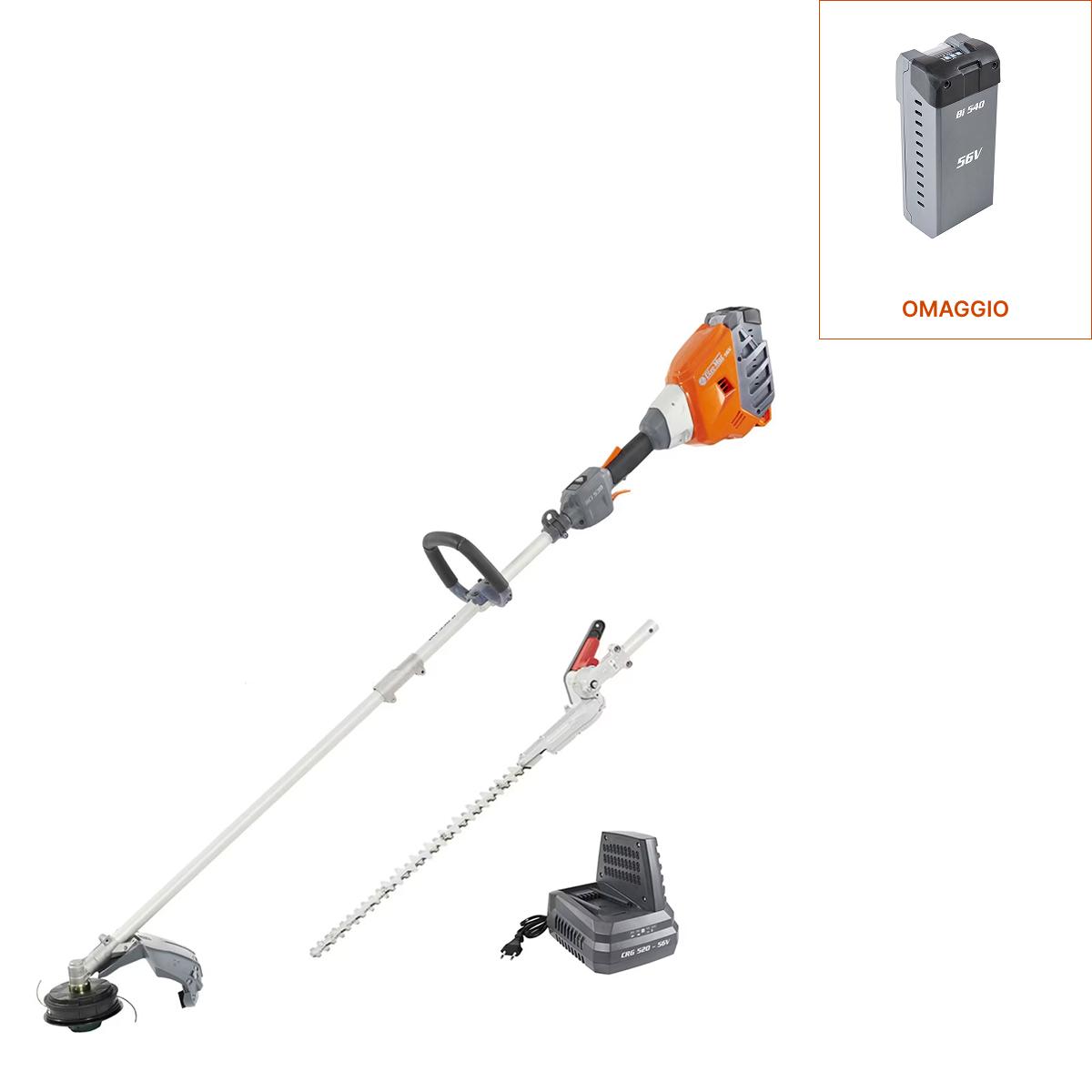 Decespugliatori a batteria BCi 530 D con batteria Bi 540, caricabatterie CRG 520, decespugliatore e tagliasiepi_1 | Oleo-Mac