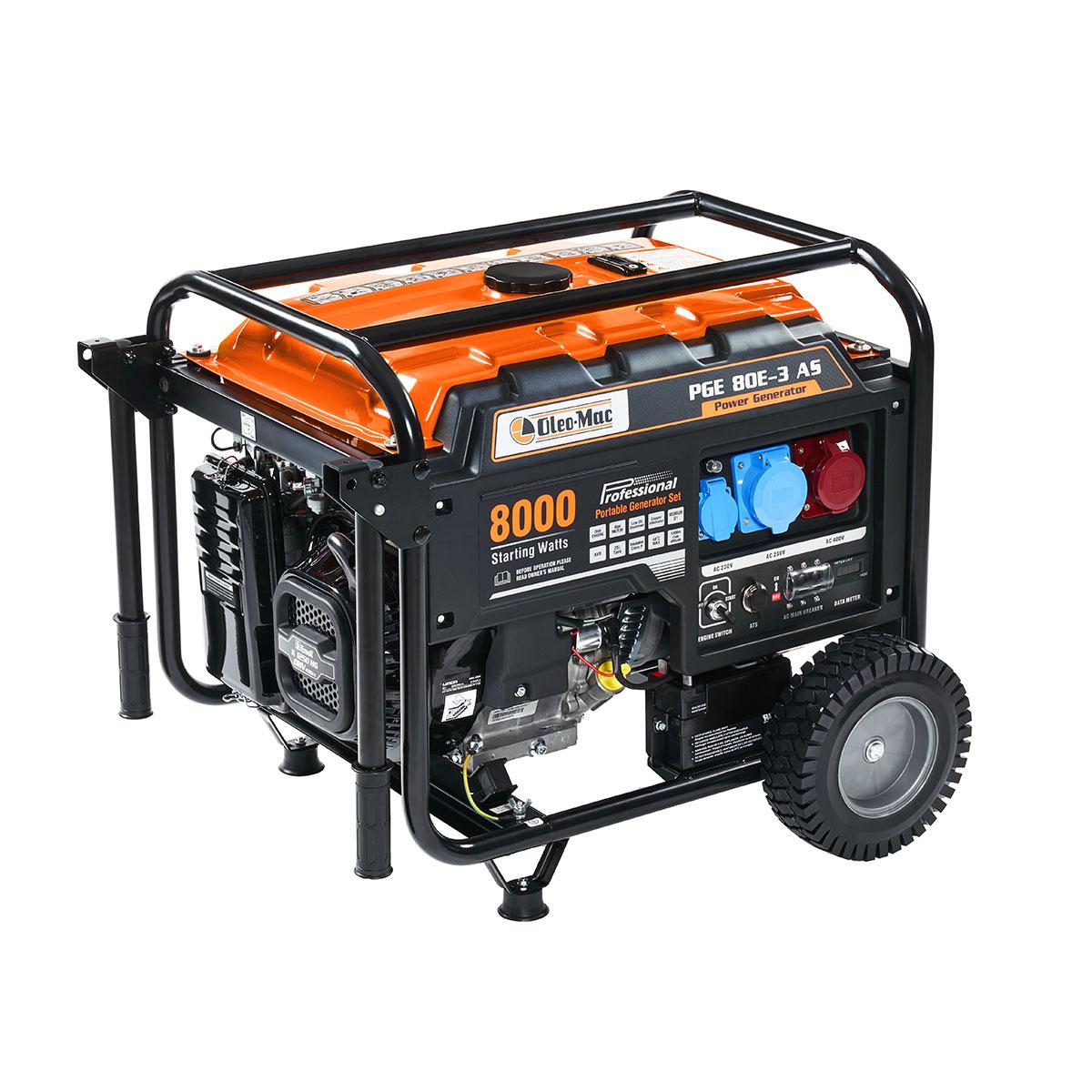 Generadores de energía hasta 6 kW PGE 80E-3 DCS_1 | Oleo-Mac