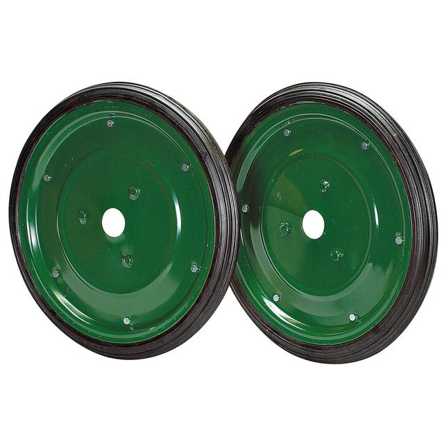 Accesorios para motoazadas Par de ruedas laterales para el traslado Ø 420mm | Oleo-Mac