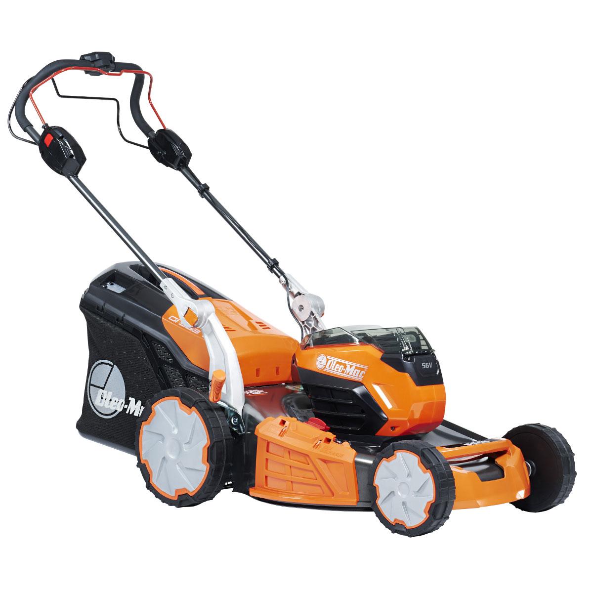 Cortacéspedes de batería G 553 V + Batería Bi 580 + Cargador CRG 520_1 | Oleo-Mac