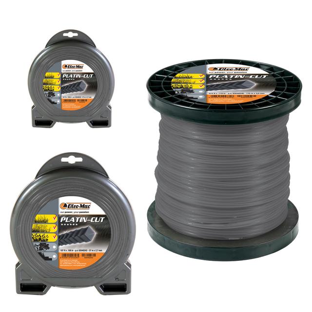 Accesorios para desbrozadoras Hilo Platin-cut con perfil cuadrada serrada | Oleo-Mac