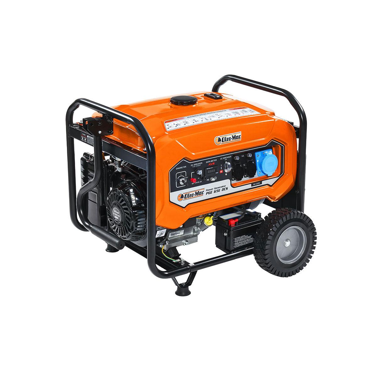 Generadores de energía hasta 6 kW PGE 65E DCS_1 | Oleo-Mac