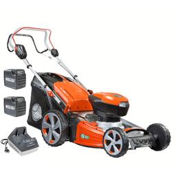 Gi 48 T con 2 batterie Bi 5,0 OM e caricabatterie FAST CRG | Oleo-Mac Gi 48 T con 2 batterie Bi 5,0 OM e caricabatterie FAST CRG | Oleo-Mac