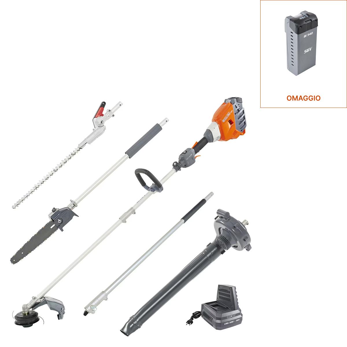 Decespugliatori a batteria BCi 530 D - Kit con 5 applicazioni, batteria Bi 540 e caricabatteria CRG 520_1 | Oleo-Mac