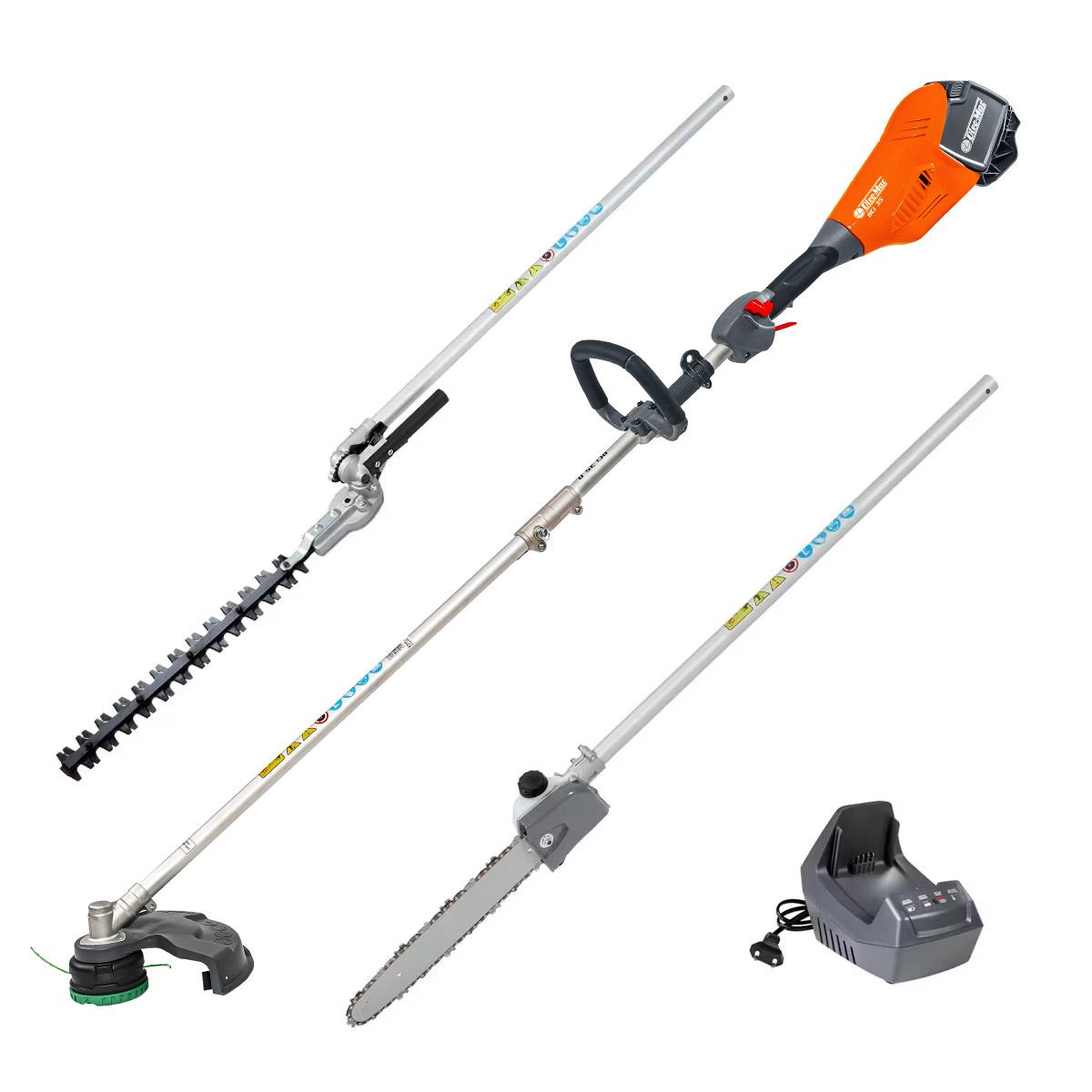 Decespugliatori a batteria BCi 35 D - Kit con 3 applicazioni, batteria Bi 5,0 OM e caricabatteria CRG_1 | Oleo-Mac