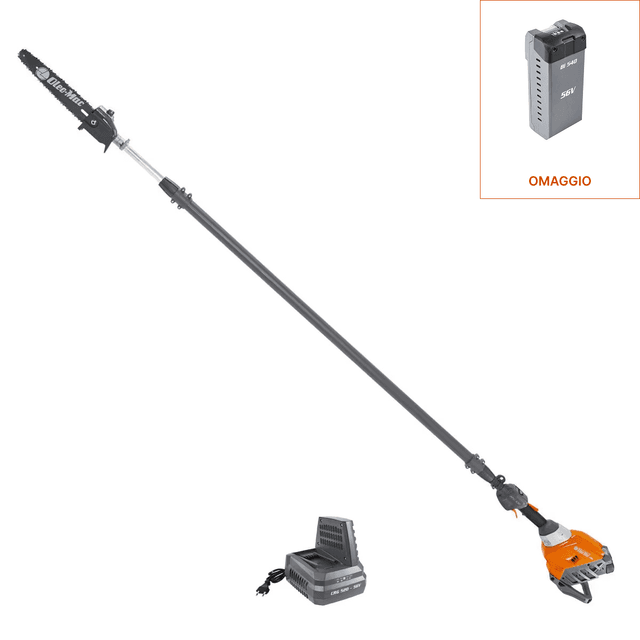 Potatori a Batteria Gamma 56V PPXi 530 con batteria Bi 540 e caricabatterie CRG 520 | Oleo-Mac