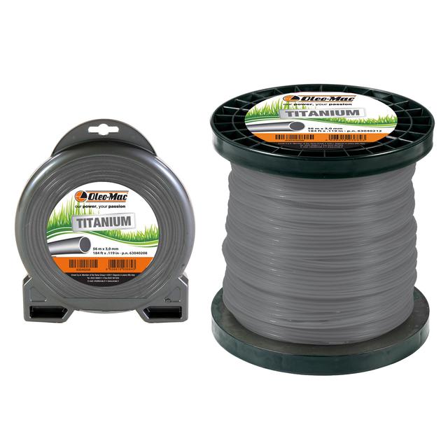 Accesorios para desbrozadoras Hilo Titanium - Tipo Redondo | Oleo-Mac