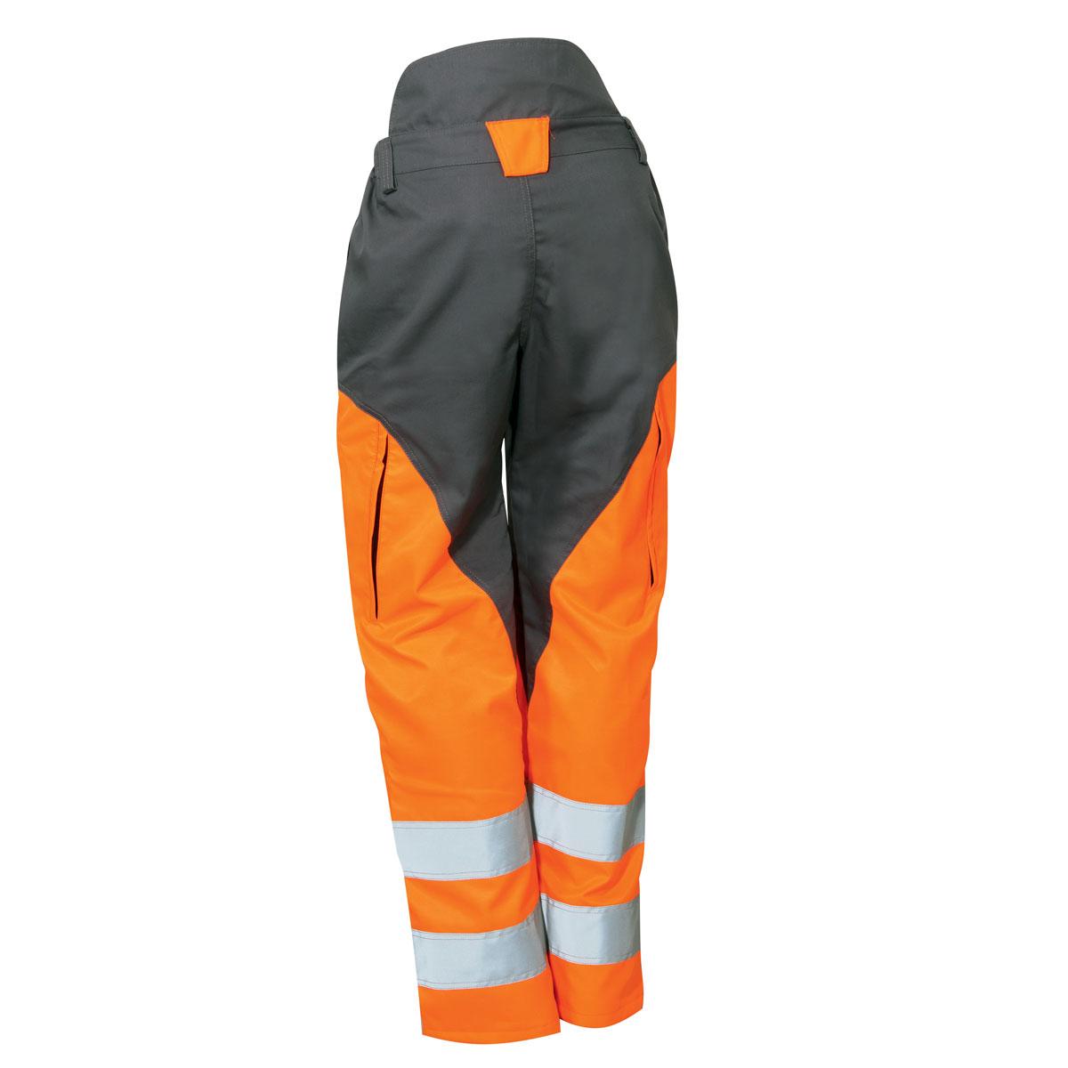 Pantalones profesionales para desbrozador Pantalón de alta visibilidad para desbrozar_2 | Oleo-Mac