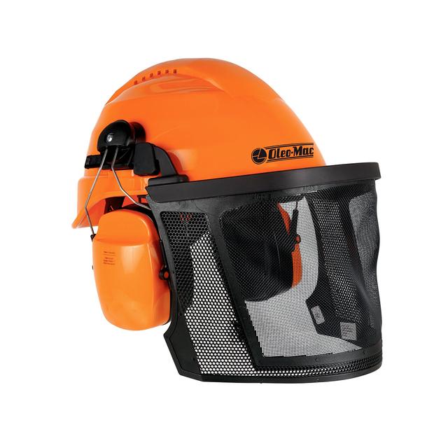 Casco protector con visera Casco protector | Oleo-Mac