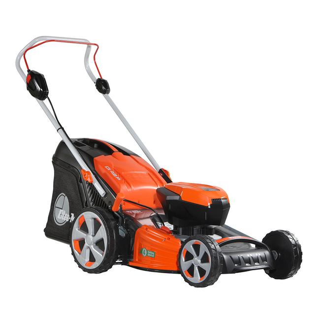 Cortacéspedes de batería Gi 48 P + Bi 5,0 Ah + Cargador CRG | Oleo-Mac