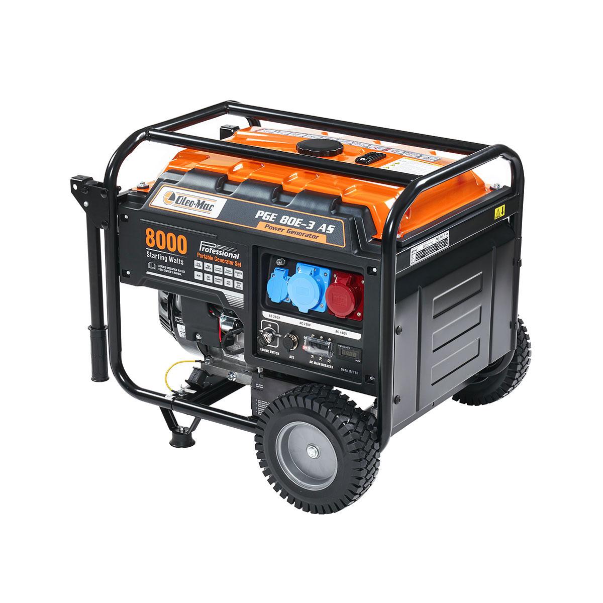 Generadores de energía hasta 6 kW PGE 80E-3 DCS_3 | Oleo-Mac