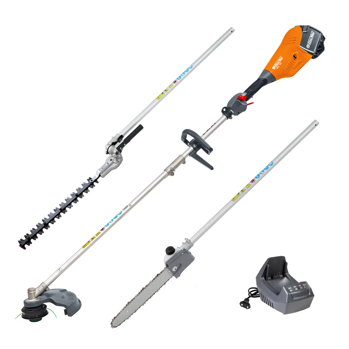 BCi 35 D - Kit con 3 applicazioni, batteria Bi 5,0 OM e caricabatteria CRG | Oleo-Mac