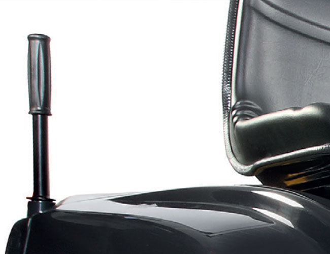 Leva telescopica svuotamento sacco | Oleo-Mac