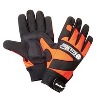 Guantes de uso profesional con protección anticortes de motosierra